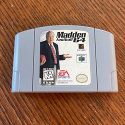 N64 Game: Madden Football 64