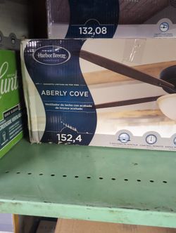 Harbor Freeze Everly Cove Oil Rubbed Bronze Finish Ceiling Fan