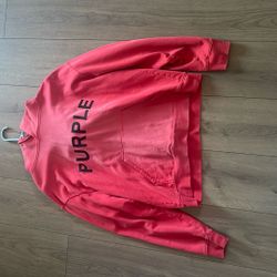 Purple hoodie