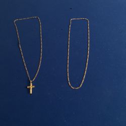 14k gold chains stamped 30in