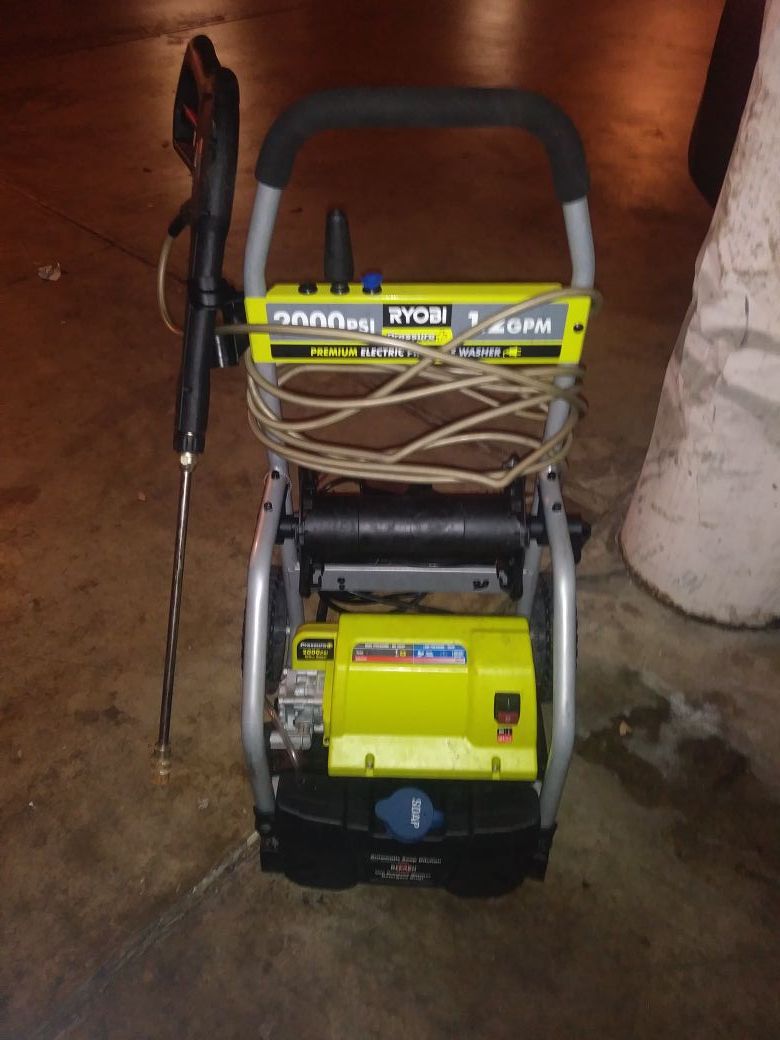 Ryobi pressure washer