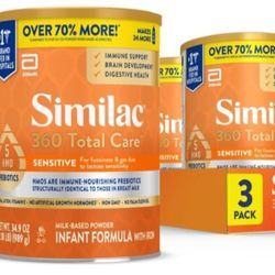 ORANGE & BLUE SIMILAC 360