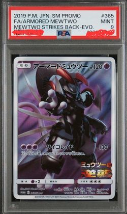 Mewtwo In armored pokemon psa slab