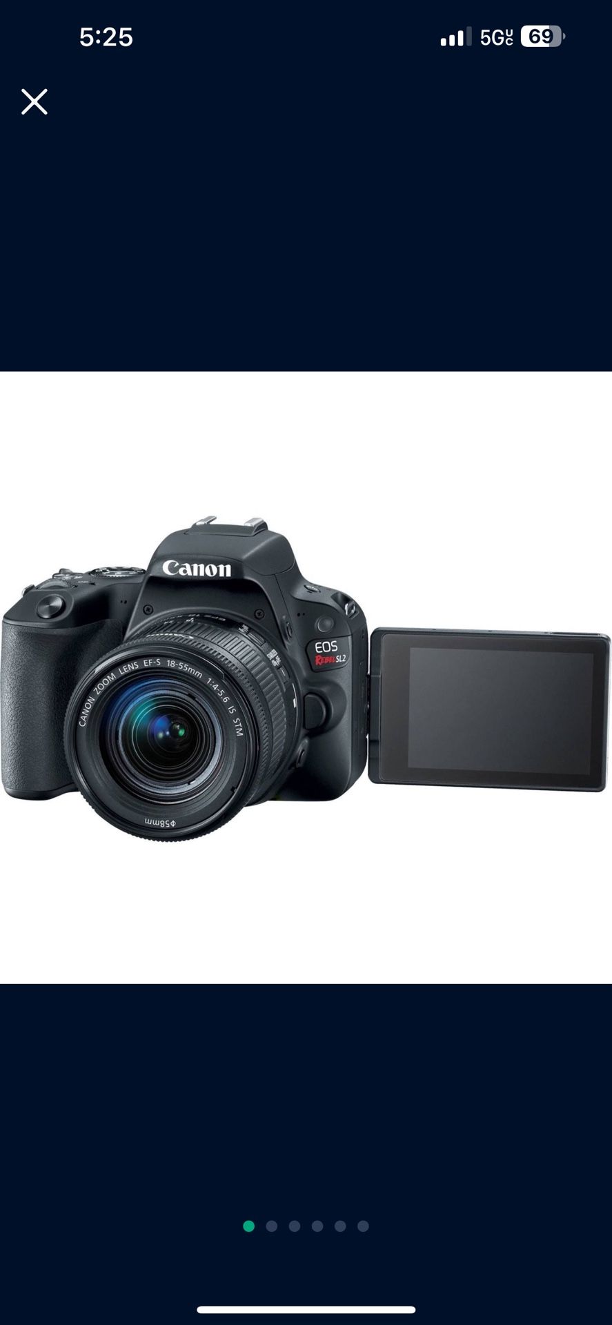 Canon Rebel EOS REBEL SL2