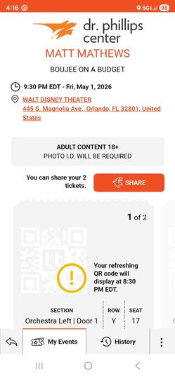MATT MATHEWS COMEDY SHOW IN FLORIDA 5/1/26