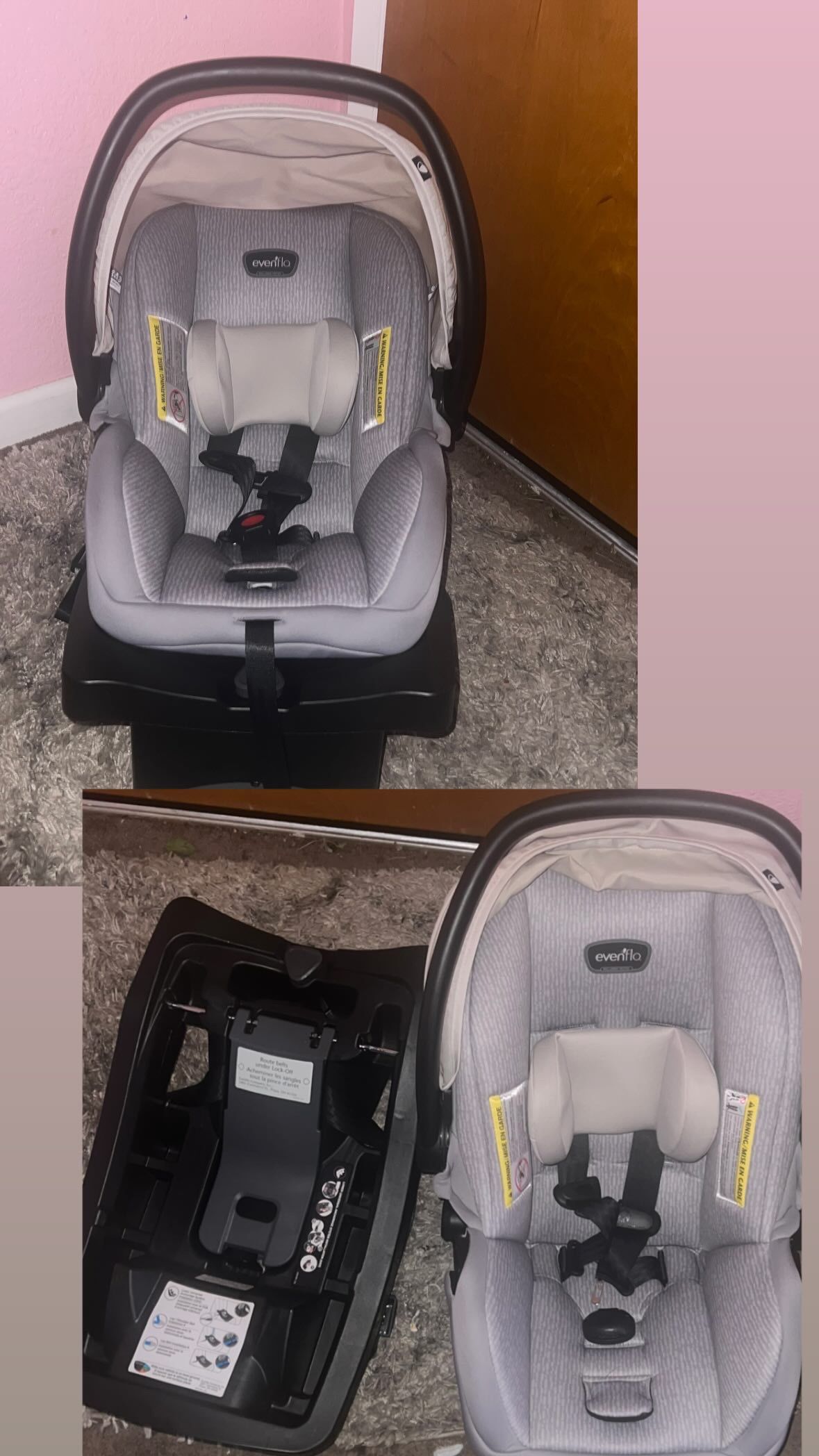 Evenflo Car Seat And Base
