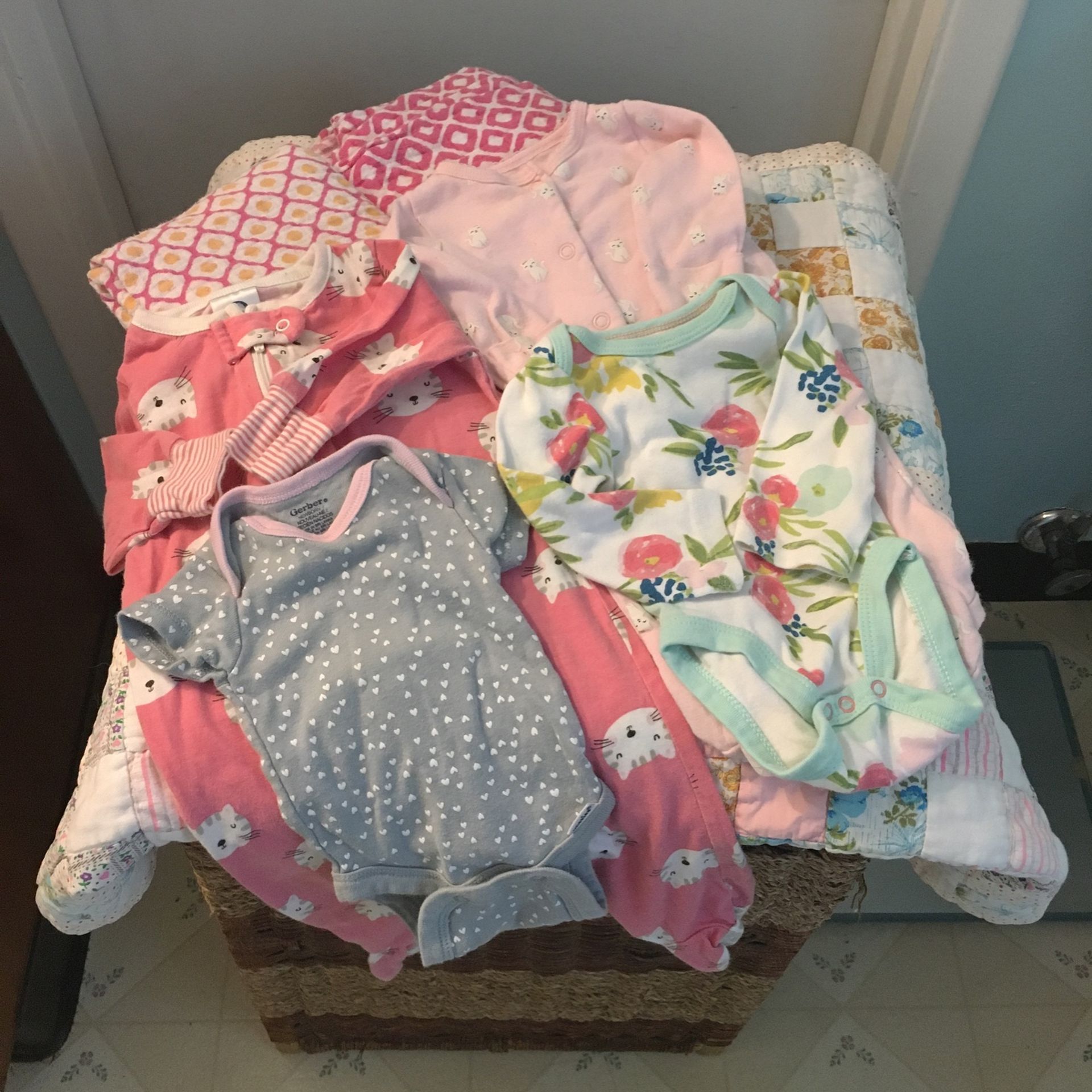 Newborn Baby Girl Lot