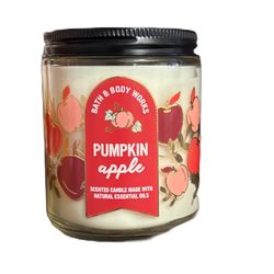 Bath & Body Works Pumpkin Apple 1-Wick Candle