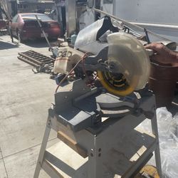 Rigid 12” Chop Saw With Stand And Blade