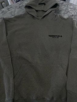 Dark oat essential hoodie