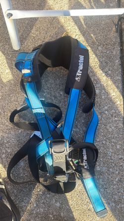 Tractel Safety Harness Blue and Black