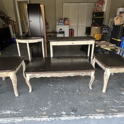 Antique Set Of Tables 