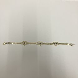 14kt Gold Bracelet #109818-1 MGC 