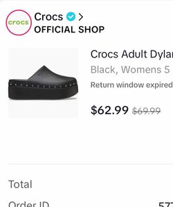 Women croc clog