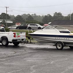Boat With Trailer 