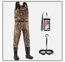 DryCode Chest Waders for Men & Women Waterproof, Neoprene Waders w/Boot