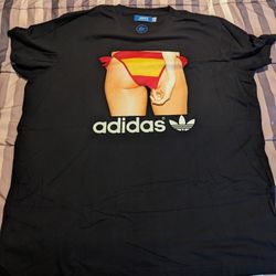 Rare Vintage Adidas XXL Bikini T-shirt 