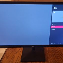 24 Inch LG Monitor 