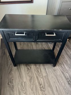 Entry Table with Drawers