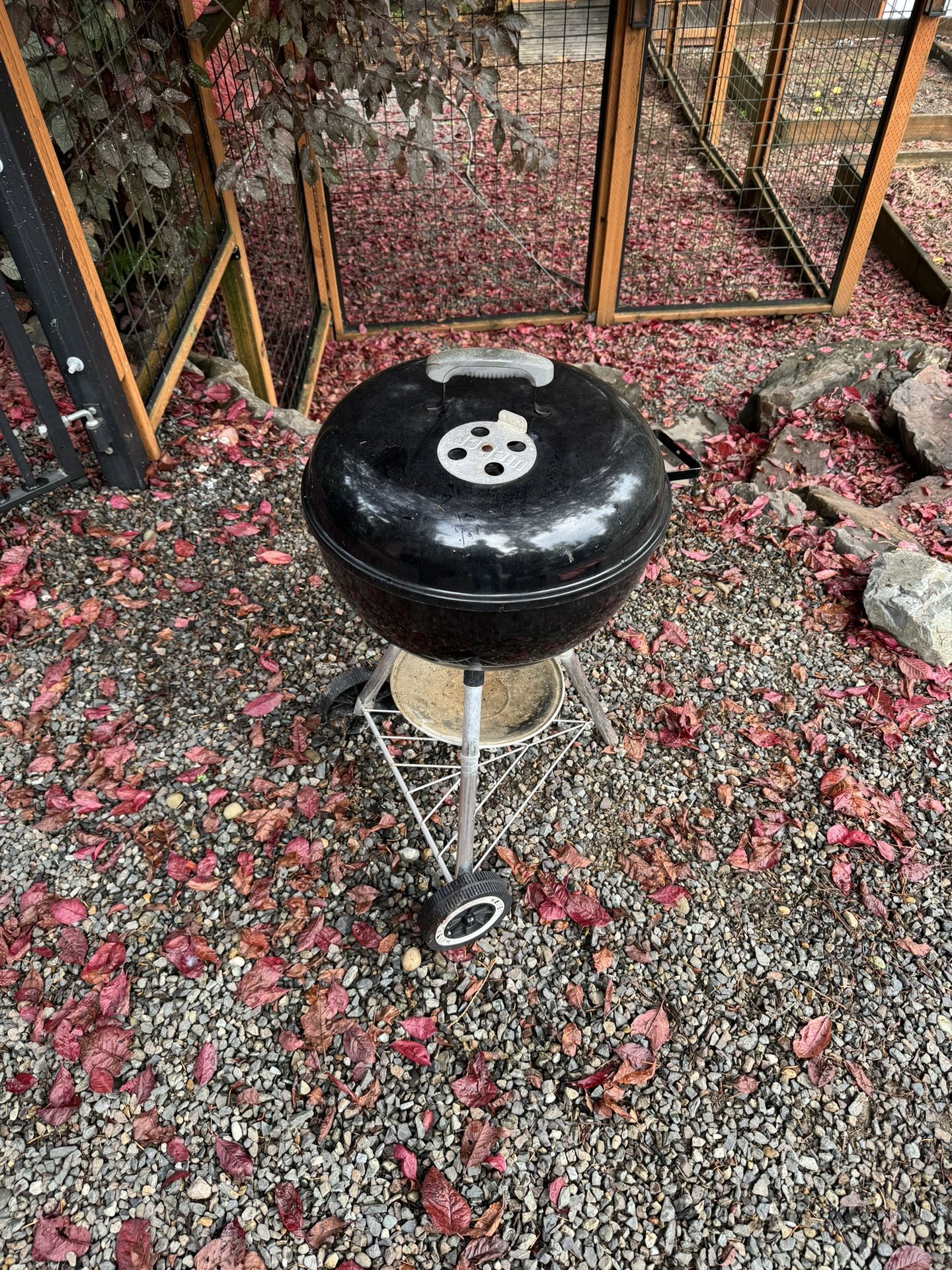 Weber Charcoal Kettle BBQ Grill FREE