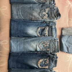 Girls Shyanne Jeans Boot Cut Size 6x 