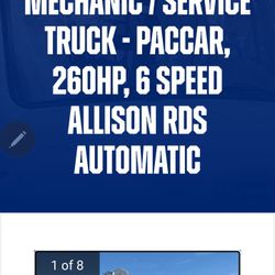 💯FRANKIE FLORIDA TRUCK DEALS💯💫

2026 Peterbilt 536 Mechanic /💥 Service Truck - Paccar, 260HP, 6 Speed Allison Rds Automatic. 

2026 Peterbilt 536 