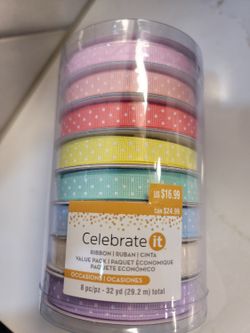 Ribbon Pastel Polka Dot Value Pack