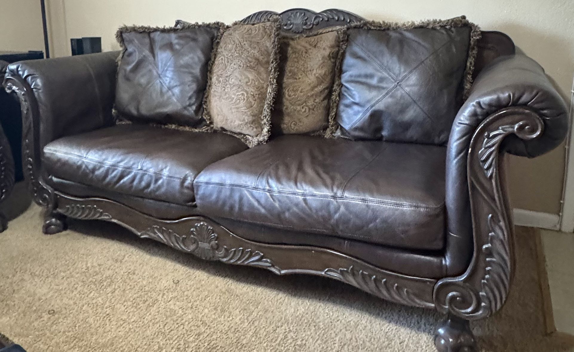 Couch Set + Coffee Table+Extra Table