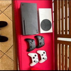 Xbox Series X/S Consoles And Controllers
