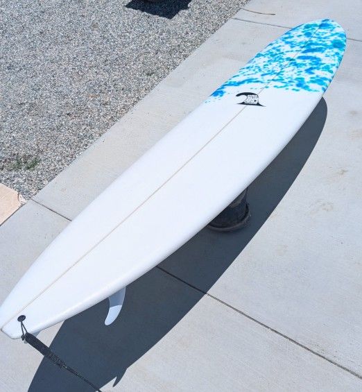 7'6 Surfboard Funboard Like New