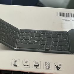 Foldable Wireless Keyboard With Touchpad/ teclado 
