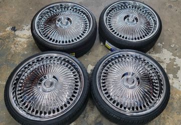 24” DUB Bellagio Wheels asanti 5x127 5x5 Forgiato