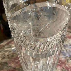 Beautiful Crystal Vase From Germany