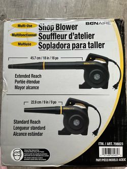 Powerful air flow