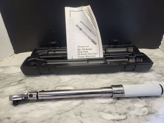 Snap on torque wrench