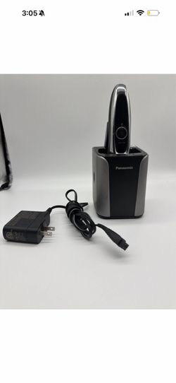 Panasonic Arc 5 Electric Razor ES-LV95 w/ Cleaner RC9-15 System Wet/Dry Cordless