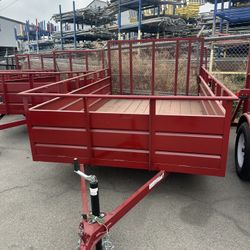 Carson Trailer LS 6.5 X10 Red 4th Of July SALE!
