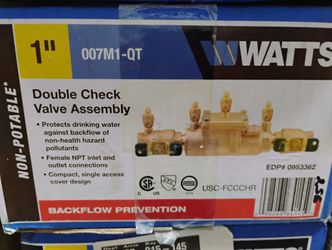 1" Valve Check Assembly 