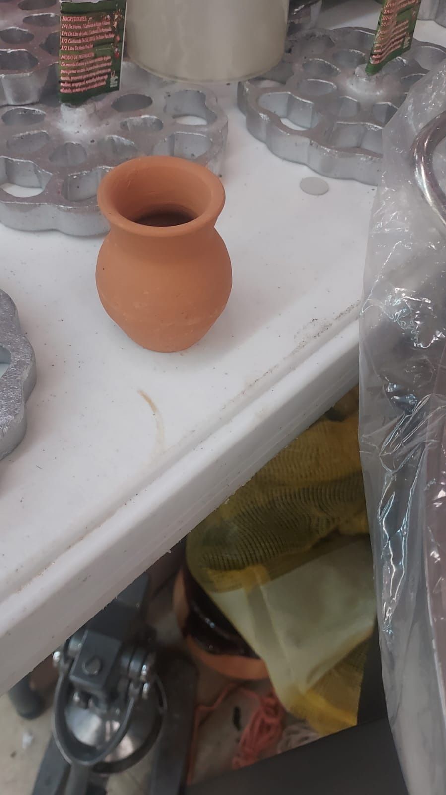 Cantaritos Chicos De Barro Natural Para Tragos