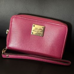 Ralph Lauren Women’s Wallet Newberry Pink Wristlet -