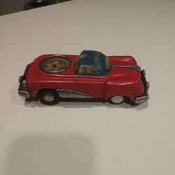Tin Wind Up Car 