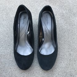 Merona Milena women’s size 8 black wedges