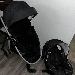 3 In 1 Car Seat Stroller Set 