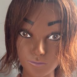 Practice Head Real Human Hair 