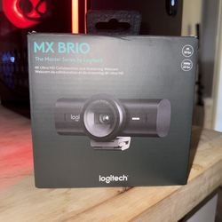 MX Brio 4k Logitech webcam