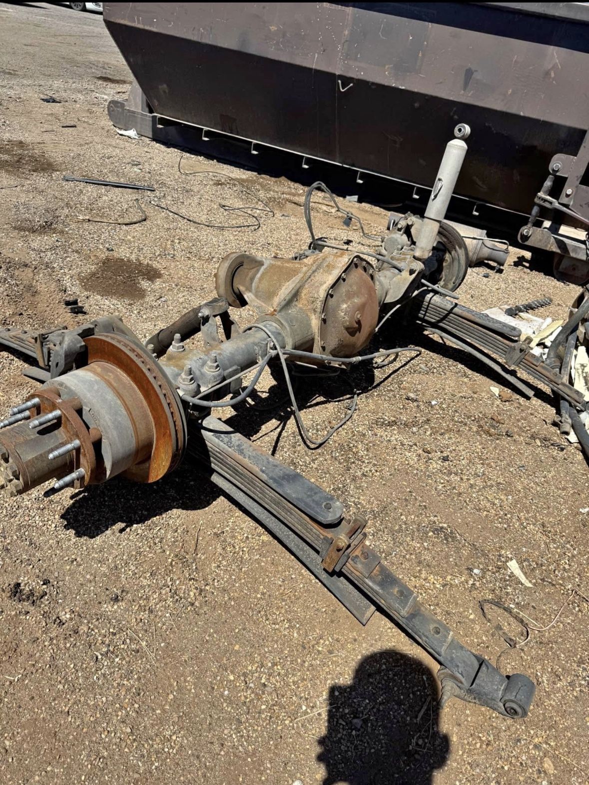 2001-2007 chevy silverado / gmc sierra 3500 dually rear axle