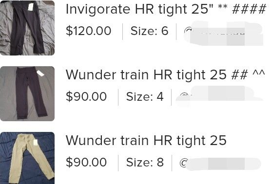 NWT Lululemon Leggings