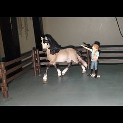 Schleich Horse And Groomer Set