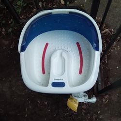Homedics: Foot Massage, Bubble Activated.