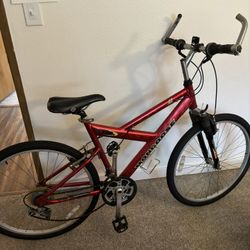 Red Women’s Mongoose Bike 
